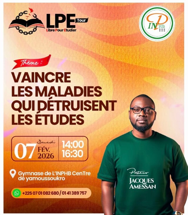 🔥 ÉTUDIANTS DE YAKRO, VOUS AVEZ RENDEZ-VOUS AVEC JESUS-CHRIST ! 🔥