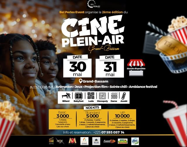 CINÉ PLEIN-AIR GRAND-BASSAM – 2ème ÉDITION