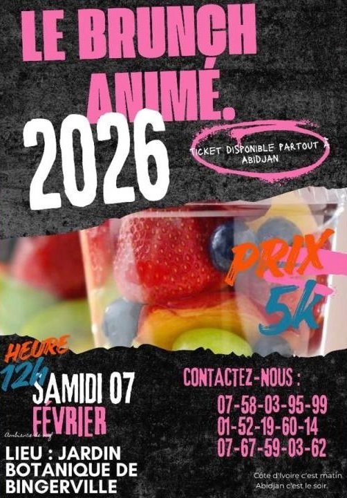 🍓 LE RENDEZ-VOUS GOURMAND DE FÉVRIER : LE BRUNCH ANIMÉ ! 🥂