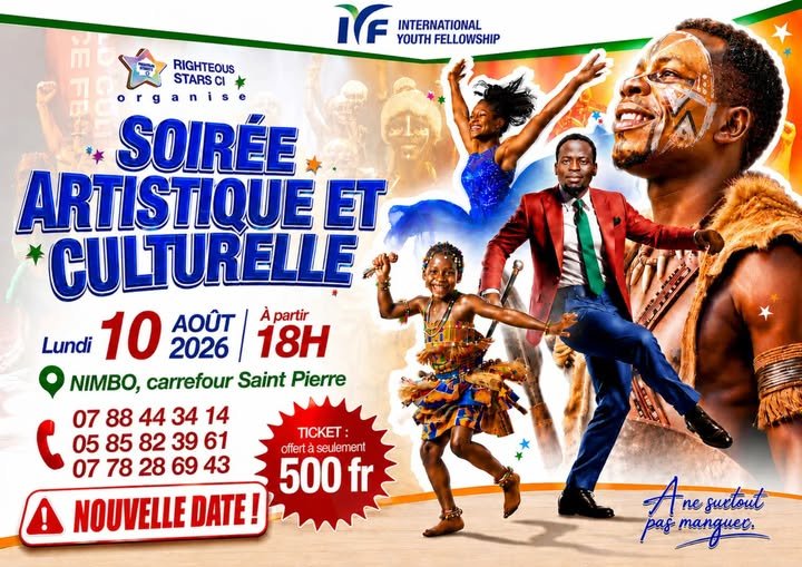 SOIRÉE ARTISTIQUE ET CULTURELLE