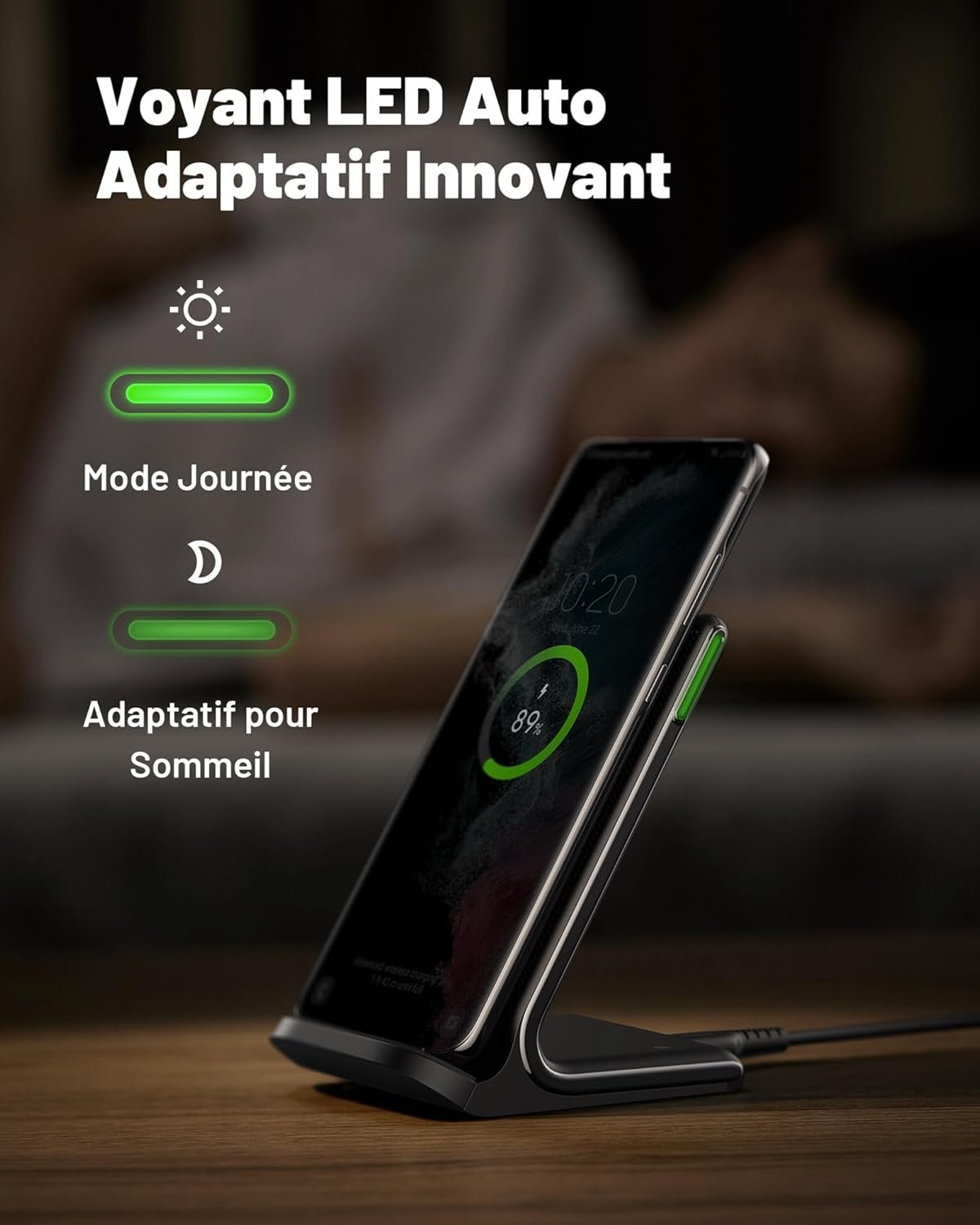 INIU Chargeur Induction Stand